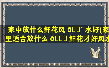 家中放什么鲜花风 🐴 水好(家里适合放什么 🐘 鲜花才好风水)